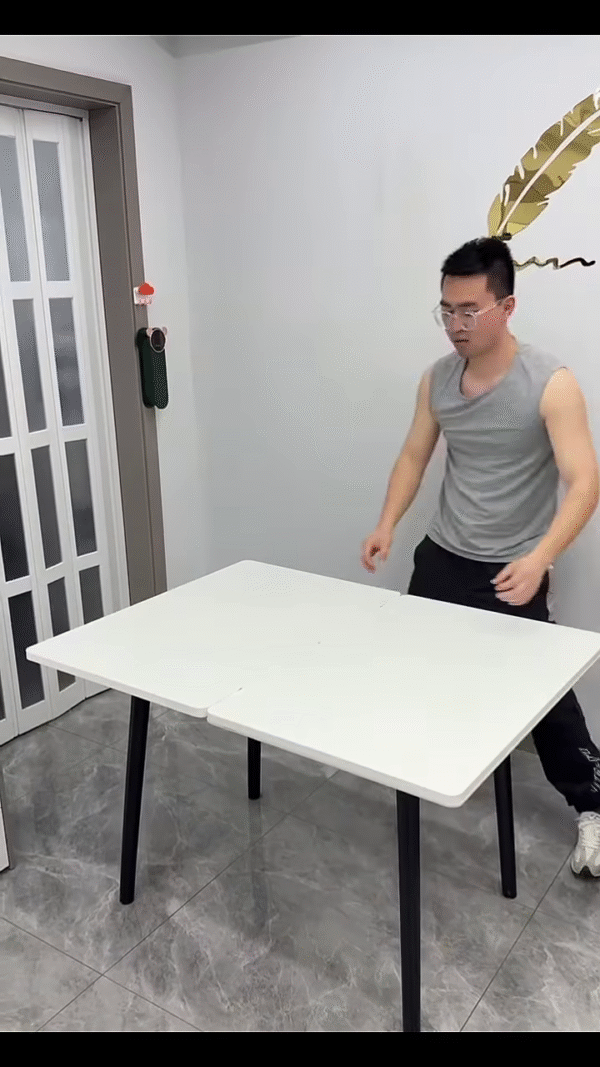 🛋️🔁 2-in-1 Magic Folding Table – Your Space-Saving Hero! 🔧✨ - Image 5