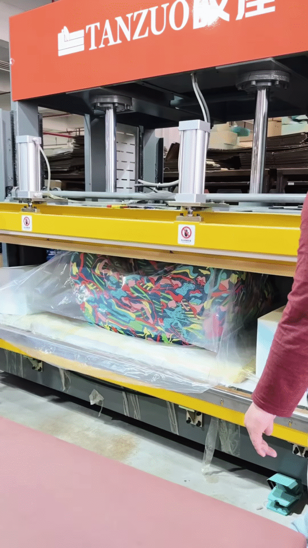 🛋️ Artistic Armchairs in the Making – A Colorful Comfort Experience 🎨 - Image 3