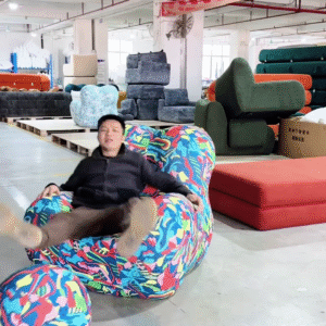 🛋️ Artistic Armchairs in the Making – A Colorful Comfort Experience 🎨