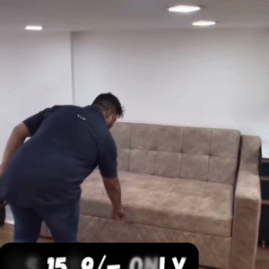 2-in-1 Convertible Sofa Bed 🛋️➡️🛏️ – Comfort Meets Functionality