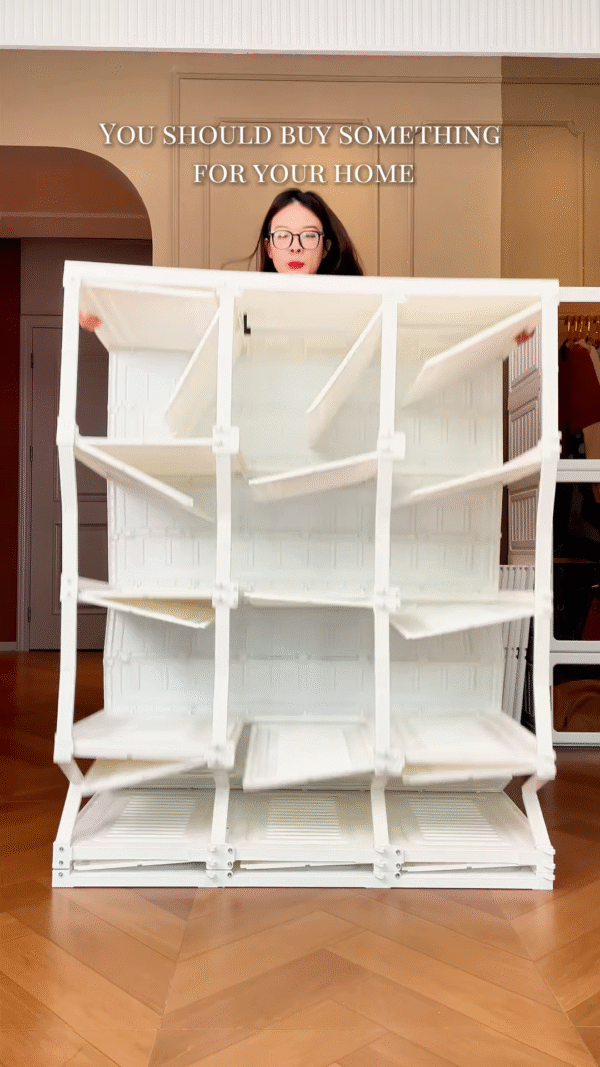Fold, Flip, Organize! 🧺✨ The Ultimate Storage Rack for Every Home 🏡 - Image 3