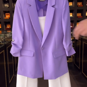Buy Lavender Blazer Suit for Women