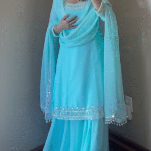 New Designer Party Wear Look Heavy Embroidery Work Ready to Wear Stitched Suit